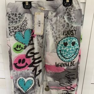 Made In Italy Crinkle Jogger Shorts